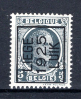 PRE126A MNH** 1925 - LIEGE 1925 LUIK - Typografisch 1922-31 (Houyoux)