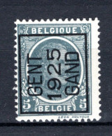 PRE124A MNH** 1925 - GENT 1925 GAND - Typos 1922-31 (Houyoux)