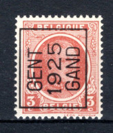 PRE118A MNH** 1925 - GENT 1925 GAND - Typos 1922-31 (Houyoux)