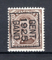 PRE111B-III MNH** 1925 - GENT 1925 GAND - Typografisch 1922-26 (Albert I)