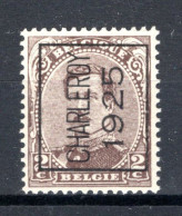 PRE110A MNH** 1925 - CHARLEROY 1925 - Typografisch 1922-26 (Albert I)