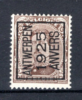 PRE108A-II MNH** 1925 - ANTWERPEN 1925 ANVERS - Typografisch 1922-26 (Albert I)