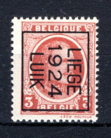 PRE102B MNH** 1924 - LIEGE 1924 LUIK - Typo Precancels 1922-31 (Houyoux)