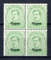OC87 MNH 1920 - Postzegels Met Opdruk Eupen (4 Stuks) - Sot - OC55/105 Eupen & Malmédy