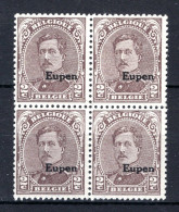 OC85B MNH TYPE III  1920 - Postzegels Met Opdruk Eupen (4 Stuks) - Sot - OC55/105 Eupen & Malmédy