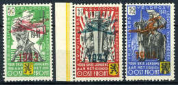 E35/37 MNH** 1943 - Reeks Vlaams Legioen Met Opdruk 1943 En Een Vliegtuig - Erinnophilie - Reklamemarken [E]