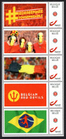Duo Stamp MNH 2014 - Belgian Red Devils - Nuovi