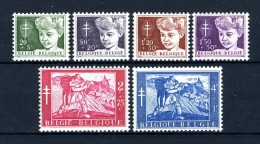 955/960 MNH 1954 - Antiteringzegels - Nuovi