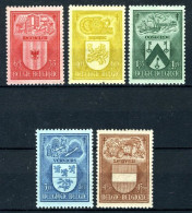 743/747 MNH 1946 - Wapenschilden. - Unused Stamps