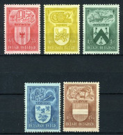 743/747 MNH 1946 - Wapenschilden. - Unused Stamps