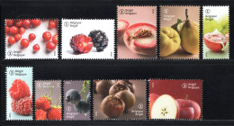 4539/4548 MNH 2015 - Lekker Vergeten Fruit - Unused Stamps