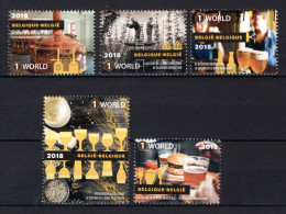 4754/4758 MNH 2018 - De Belgische Biercultuur - Unused Stamps