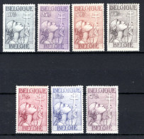377/383 MNH 1933 - Kruis Van Lotharingen - Unused Stamps