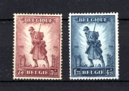 351/352 MNH 1932 - Ten Voordele Van Het Gedenkteken, Infanterie Te Brussel - Ongebruikt