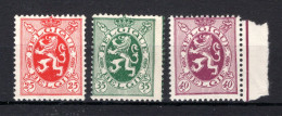 282/284 MNH 1929 - Heraldieke Leeuw - 1929-1937 Leone Araldico