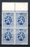285 MNH 1929 - Heraldieke Leeuw (4 Stuks) - 1929-1937 Heraldischer Löwe