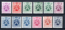 281/288 MNH 1929 - Heraldieke Leeuw  - 1929-1937 Heraldieke Leeuw