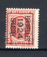 PRE98B MNH** 1924 - BRUXELLES 1924 BRUSSEL  - Typografisch 1922-31 (Houyoux)