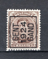 PRE90A-II MNH** 1924 - GENT 1924 GAND  - Typografisch 1922-26 (Albert I)