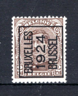 PRE89A-II MNH** 1924 - BRUXELLES 1924 BRUSSEL - Typo Precancels 1922-26 (Albert I)