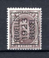 PRE69A-III MNH** 1923 - BRUXELLES 1923 BRUSSEL  - Typos 1922-26 (Albert I.)