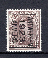PRE68B-III MNH** 1923 - ANTWERPEN 1923 ANVERS  - Sobreimpresos 1922-26 (Alberto I)