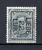 PRE65B MNH** 1922 - LIEGE 22 LUIK - Typografisch 1922-26 (Albert I)