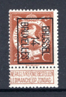 PRE50B MNH** 1914 - BRUSSEL 14 BRUXELLES - Typo Precancels 1912-14 (Lion)