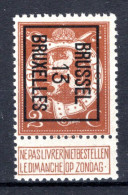 PRE41B MNH** 1913 - BRUSSEL 13 BRUXELLES - Tipo 1912-14 (Leoni)