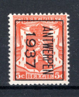 PRE323B MNH** 1937 - ANTWERPEN 1937  - Typografisch 1936-51 (Klein Staatswapen)