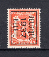 PRE322B MNH** 1937 - BELGIQUE 1937 BELGIE - Typo Precancels 1936-51 (Small Seal Of The State)