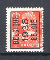 PRE300A MNH** 1936 - BELGIQUE 1936 BELGIE - Typografisch 1932-36 (Ceres En Mercurius)