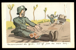 GUERRE 39/45 - ILLUSTRATEURS - G. COPIER - RACCOURCISSEMENT DES LIGNES - War 1939-45