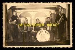 GUERRE 39/45 - PRISONNIERS DE GUERRE - ORCHESTRE GAITE BOY - CARTE PHOTO ORIGINALE - Oorlog 1939-45