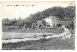 Cpa...Cousolre...(nord)...le Moulin De Quoeltignies...1919... - Other & Unclassified