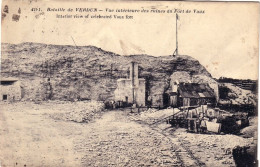 Verdun Vue Intérieure Des Ruines Du Fort De Vaux ( Guerre 1914 1918 , Timbrée En 1922 - Verdun