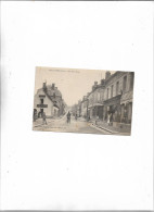 Carte Postale Ancienne Aix En Othe (10) Rue Notre Dame Animée - Autres & Non Classés