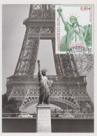 Carte  Maximum  1er   Jour   FRANCE   Auguste  BARTHOLDI   La  Statue  De  La  Liberté    PARIS   2004 - 2000-2009