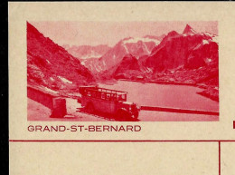 Carte Illustrée Neuve N° 141. Vue 057 -- GRAND - ST - BERNARD ( Car Postal )  ( N° Zumstein 2009) - Postwaardestukken
