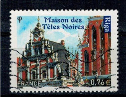 2015 N 4940 MAISON DES TETES NOIRES RIGA (LETTONIE) OBLITERE #234# - Used Stamps