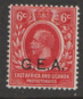 Tanganyika  G E A  1917   SG 48  6c  Mounted Mint - Tanganyika (...-1932)
