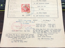 Viet Nam Suoth Old Documents That Have Children Authenticated(6$ Hai Phong 1953) PAPER Have Wedge QUALITY:GOOD 1-PCS Ver - Verzamelingen