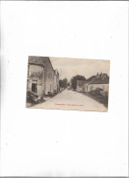 Carte Postale Ancienne Chateauvillain (52) Route De Bar Sur Aube - Chateauvillain