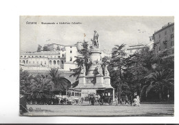 CPA GENOVA MONUMENTO A CRISTOFORO COLOMBO  En 1910! (voir Timbre) - Genova (Genua)