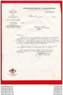 FACTURE (Réf:C131) (VIEUX PAPIERS -Documents Commerciaux) OFFICE CONTINENTAL D'ASSURANCE O . C. A. PARIS - 1900 – 1949