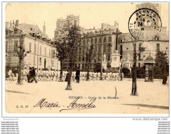 CPA (Réf : I575) RENNES  (Ille Et Vilaine 35) Croix De La Mission (très Animée, Puplicité MAGGI,Chocolat MENIER) - Rennes