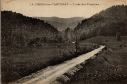 CPA La Chaux-des-Crotenay Route Des Planches - Autres & Non Classés