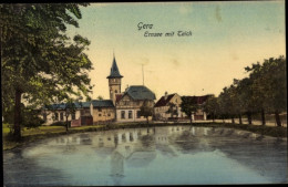 CPA Ernsee Gera In Thüringen,Teich - Other & Unclassified
