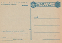 FRANCHIGIA NUOVA 1941 ARMI E CUORI -SCRITTA AL VERSO (XT4261 - Portofreiheit