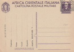 FRANCHIGIA NUOVA 1941 AFRICA ORIENTALE ITALIANO SS FRANCHIGIA (XT4169 - Franchise